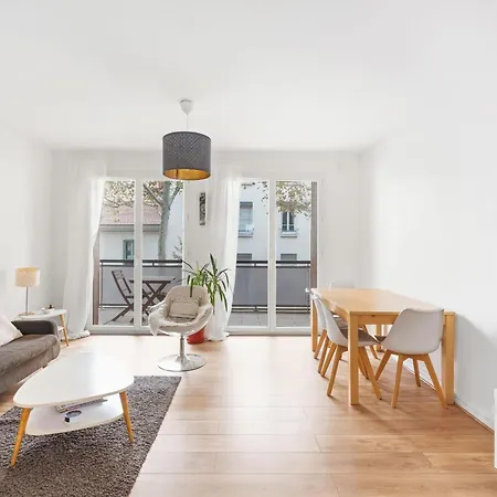 Apartment Charming 4 Guests With Balcony Montchat Edouard Herriot