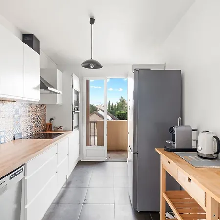 Charming 4 Guests With Balcony Montchat Edouard Herriot Apartment Lyon